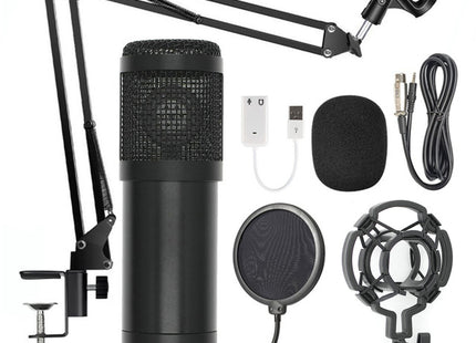 Studio Recording, Podcast Microphone, Streaming Equipment, Gaming Mic, USB Microphone, XLR Microphone, Professional Audio, Volume Enhanced, Condenser Microphone