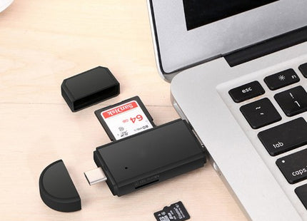 Smart Three-In-One Multi-Function Card Reader