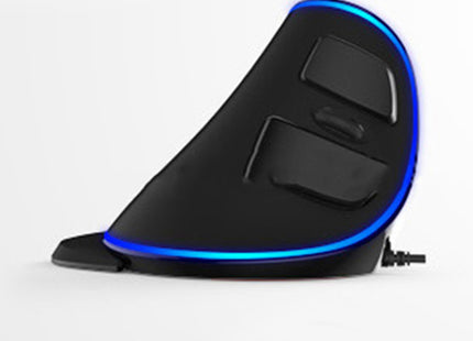 Vertical Ergonomic Snail RGB Anti-Mouse Hand Wired Mouse