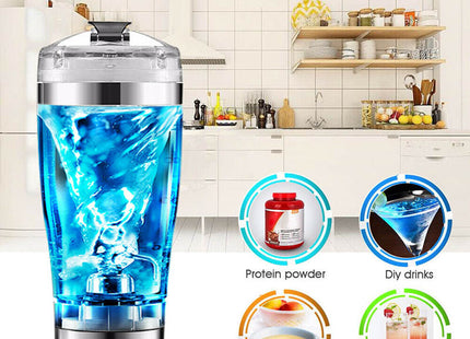 Electric Protein Shake Stirrer USB Shake Bottle Milk Coffee Blender Kettle Sports And Fitness Charging Electric Shaker Cup