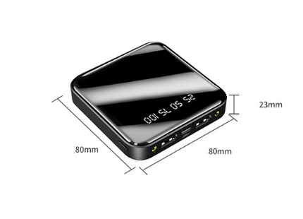 10000/20000 mAh Power Bank Fast Charging Quick Charge For Smart Phones Compatible with iPhone/Samsung/iPad/Android Smartphone/Tablet