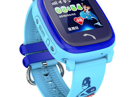 DF25 Children Waterproof Smart Watches Touch Screen Call for Rescue Remote Monitoring and Location Children's Telephone Watches