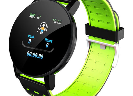 Bluetooth Smart Watch, 119 Plus Smartwatch with Heart Rate Monitor, LED Display and Long Battery Life