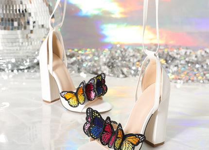 Women's Butterfly High Heel Sandals