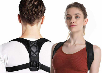 Posture Corrector Men Women Upper Back Pain Brace Clavicle Support Straightener