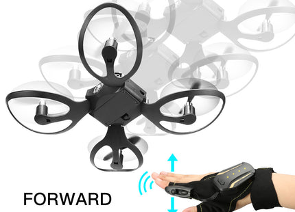 Folding Drone Gesture Control Aerial Photography Four-axis Body Sense Gravity Induction Remote Contro