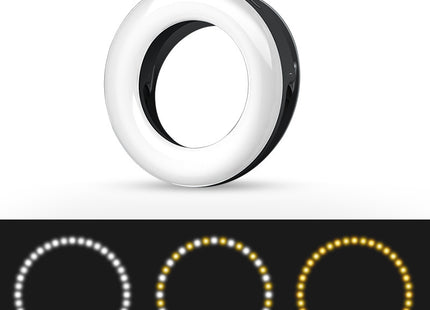 Led Selfie Ring Light For Cell Phone Photography Video Lighting Camera Photo On Youtube Live Streaming With USB Plug