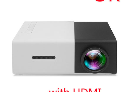 Portable Projector 3D Hd Led Home Theater Cinema HDMI-compatible Usb Audio Projector Yg300 Mini Projector