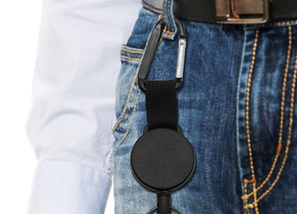 High Elastic Retractable Anti-theft Keychain