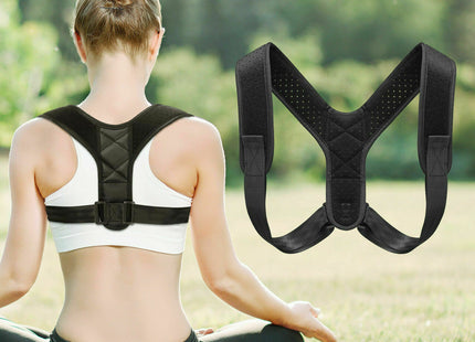 Posture Corrector Men Women Upper Back Pain Brace Clavicle Support Straightener