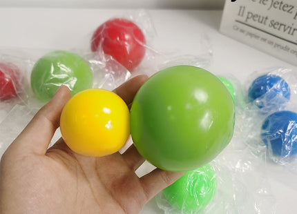 Stick Wall Ball Stress Relief Toys Sticky Squash Ball