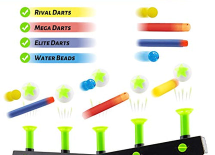 Shooting Targets For Guns Shooting Game Glow In The Dark Floating Ball Target Practice Toys For Kids Boys Hover Shot 1 Blaster Toy Gun 10 Soft Foam Balls 3 Darts Gift,Amazon Platform Banned