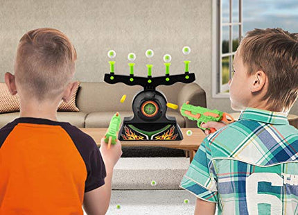 Shooting Targets For Guns Shooting Game Glow In The Dark Floating Ball Target Practice Toys For Kids Boys Hover Shot 1 Blaster Toy Gun 10 Soft Foam Balls 3 Darts Gift,Amazon Platform Banned