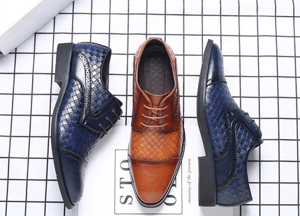 Men's Trendy Business Casual Leather Shoes