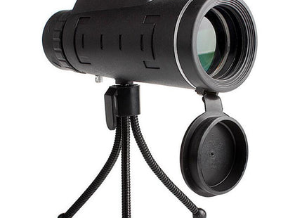 Compatible with Apple, Monocular Telescope Zoom Scope with Compass Phone Clip Tripod