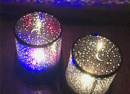 LED Night Light Projector Lamp Colorful Star Light (Random Color)