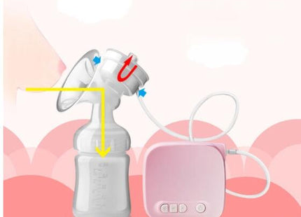 Automatic Milk Pumps Kit Electric Breast  Natural Suction Enlarger Feeding Bottle USB Breast Milksucker BM