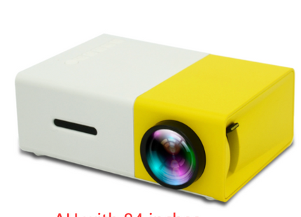 Portable Projector 3D Hd Led Home Theater Cinema HDMI-compatible Usb Audio Projector Yg300 Mini Projector