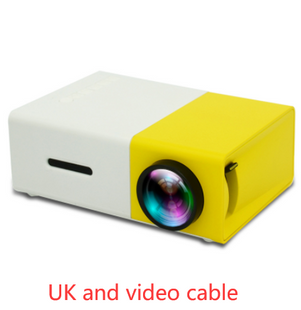 Portable Projector 3D Hd Led Home Theater Cinema HDMI-compatible Usb Audio Projector Yg300 Mini Projector