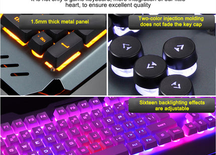 Gaming wired mechanical keyboard