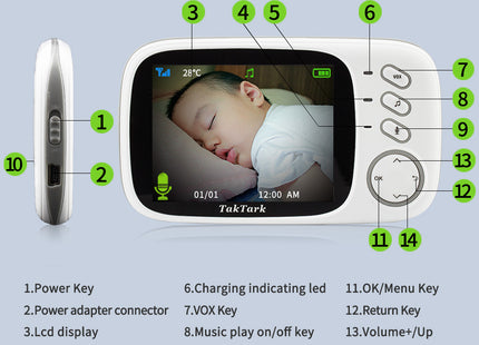 3.2 Inch Digital Baby Care Device