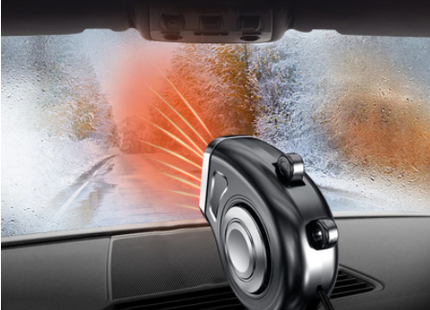 Warm Cold Dual Use Car Low Noise Defog Windscreen Fan Heater Demister Car Heater Fan Heater Window Mist Remover