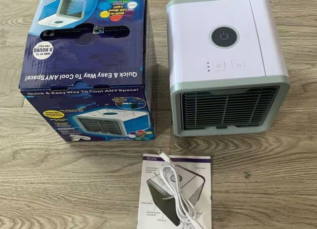 Portable Air Conditioner Fan Desktop Humidifier Electric Fan