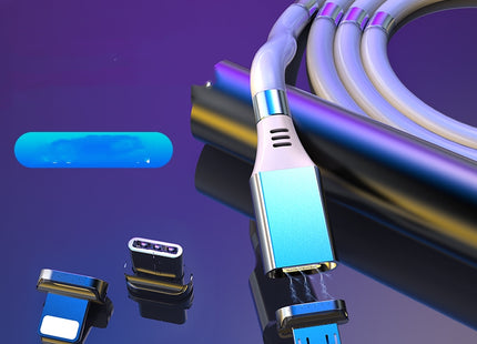 Magnetic data cable