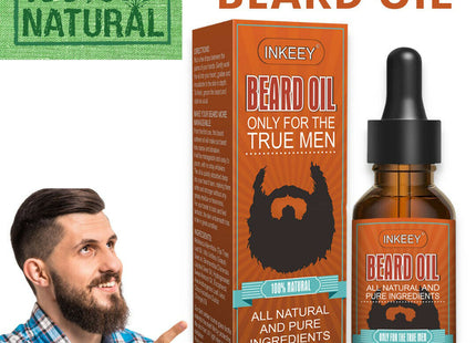 Beard Oil For MEN Hair Growth Oil Serum Mustache Grooming Growing Moisturizer US