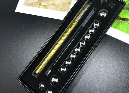 Stress Reducer Relief Toys Gift Box funny black golden kits Fidget magnetic polar pen with stylus ball pen