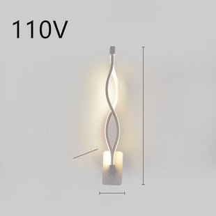 led wall lamp nordic minimalist bedroom bedside lamp