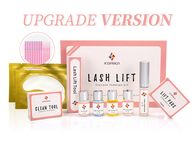 Upgrade Version Lash Lift Kit ICONSIGN Lifting Perm Eyelash Eyes Makeup Tools