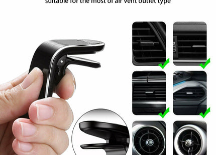 Car Magnet Magnetic Air Vent Mount Holder Magnetic Car Phone Holder Stand 360 Metal Car Air Vent Magnet Stand In Car GPS Mount Holder