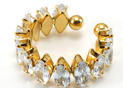 Stainless Steel Diamond Ring Female Special-interest Design