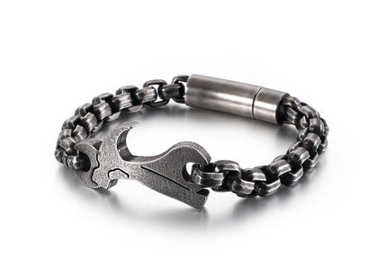 Stainless Steel Creative Hip Hop Bracelet