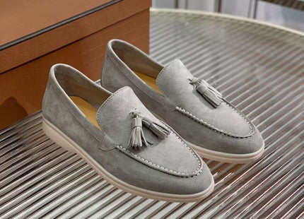 Fashion Suede Tassel Slip-on Loafers