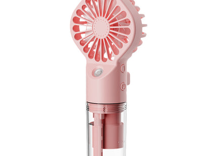 Strong Power Spray Humidification Small Fan Humidification Usb Charging Portable Fan Icy And Refreshing Fan Water Supplement