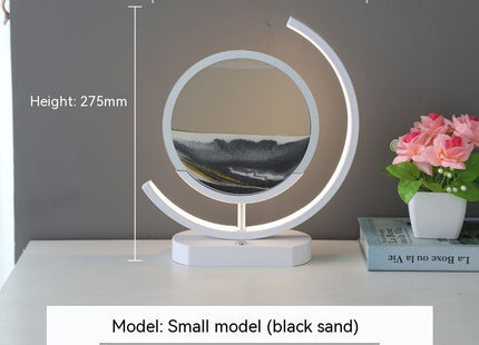 High-end Business Gifts Quicksand Painting 3D Living Room Decorations Lights Creative Lamp Led Lights