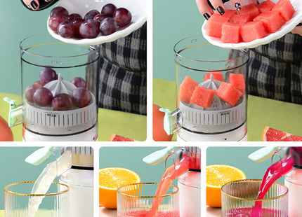 Portable USB Mini Electric Juicer Mixer Extractors Rechargeable Blender Fruit Fresh Juice Lemon Maker Cup Household Machine