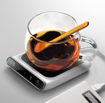 Cup Warmer, USB Heater, Coffee Warmer, Tea Maker, Mini Heater, Desk Accessory, Constant Temperature Heating