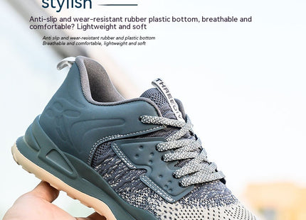 Women's Labor Protection Shoes Anti-smashing And Anti-penetration Wear-resistant
