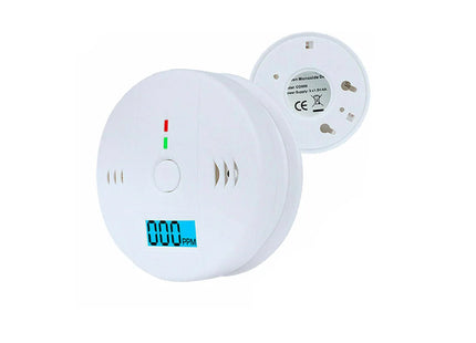 LCD Combination CO Carbon Monoxide Detector - Advanced Sensor Technology, 85dB Alarm, Easy Installation - Protect Your Home and Family