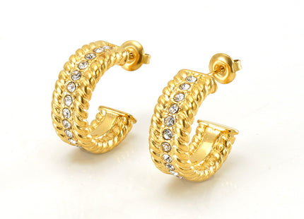 Women's Fashionable Stainless Steel Earrings