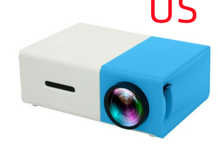 Portable Projector 3D Hd Led Home Theater Cinema HDMI-compatible Usb Audio Projector Yg300 Mini Projector