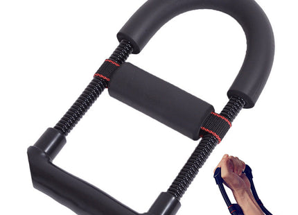 Grip Power Wrist Forearm Hand Grip Arm Trainer Adjustable Forearm Hand Wrist Exercises Force Trainer Power Strengthener Grip Fitness