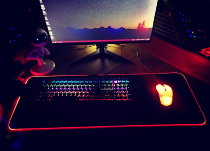 RGB Mouse Pad Luminous Mouse Pad Led Mouse Pad