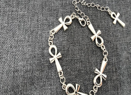 Vampire Religious Gothic Cross Bracelet