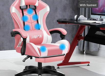 Men's Computer Home Comfort Ergonomic Dormitory Gaming Seat Swivel Chair