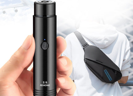 Mini Electric Shaver Portable Car Rechargeable Shaver