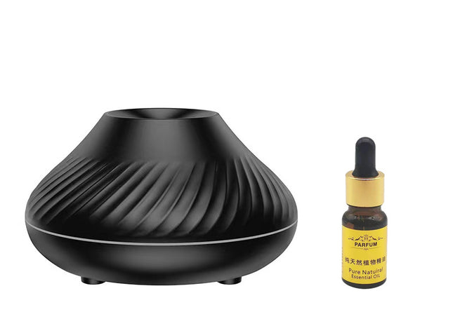 Drop Shipping RGB 130ML Flame Humidifier Diffuser Aroma Essential Oil Fire Flame Aroma Diffuser